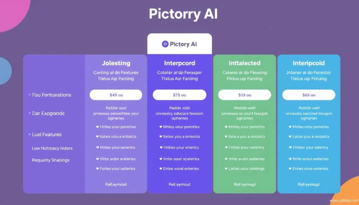Pictory AI pricing plans 2025