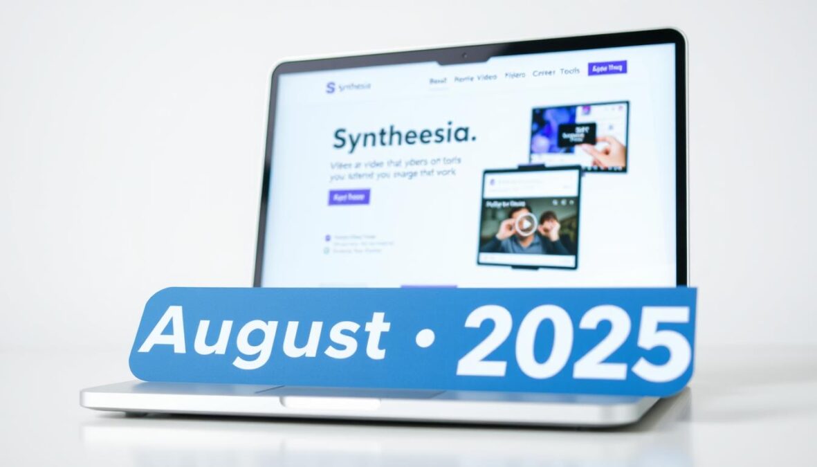 Synthesia video AI discount August 2025