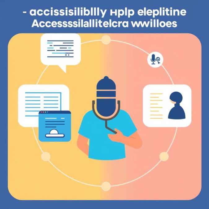 Accessibility applications with ElevenLabs Voice AI