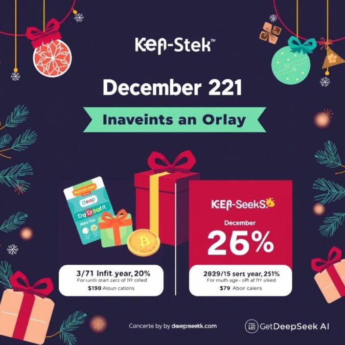 DeepSeek AI December 2025 holiday promotions