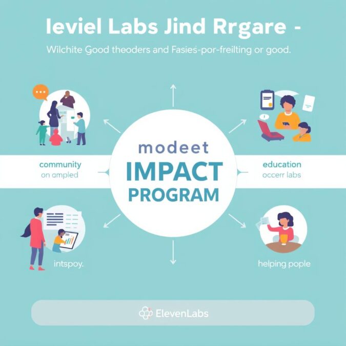 ElevenLabs Voice AI Impact Program for non-profits