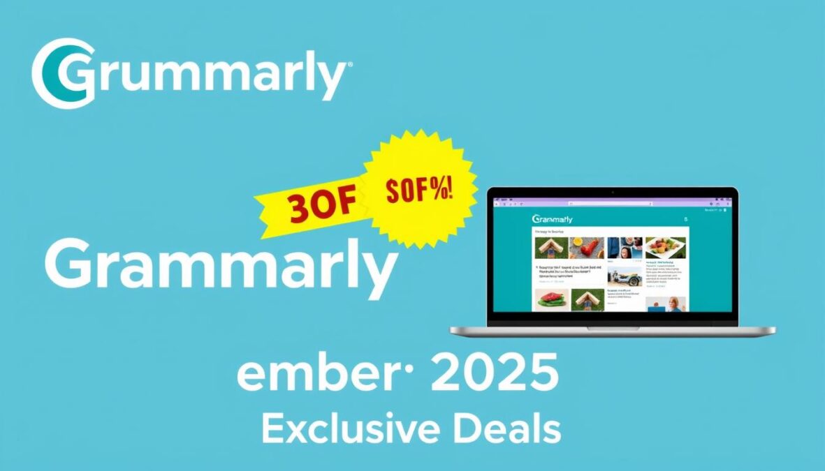 Grammarly AI Discounts & Student Deals September 2025 showing discount percentages and pricing