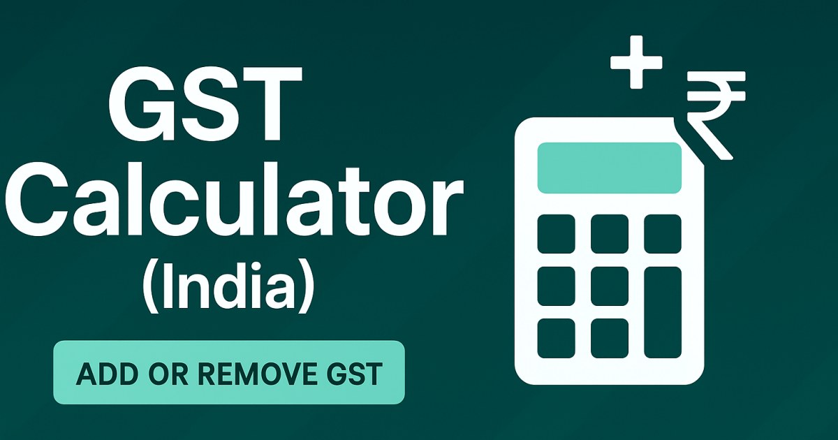 gst calculator india