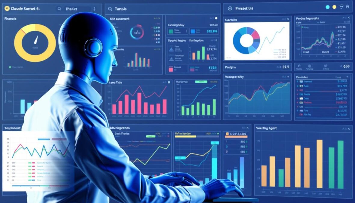 Claude Sonnet 4.5 Autonomous Agent Upgrade performing financial analysis