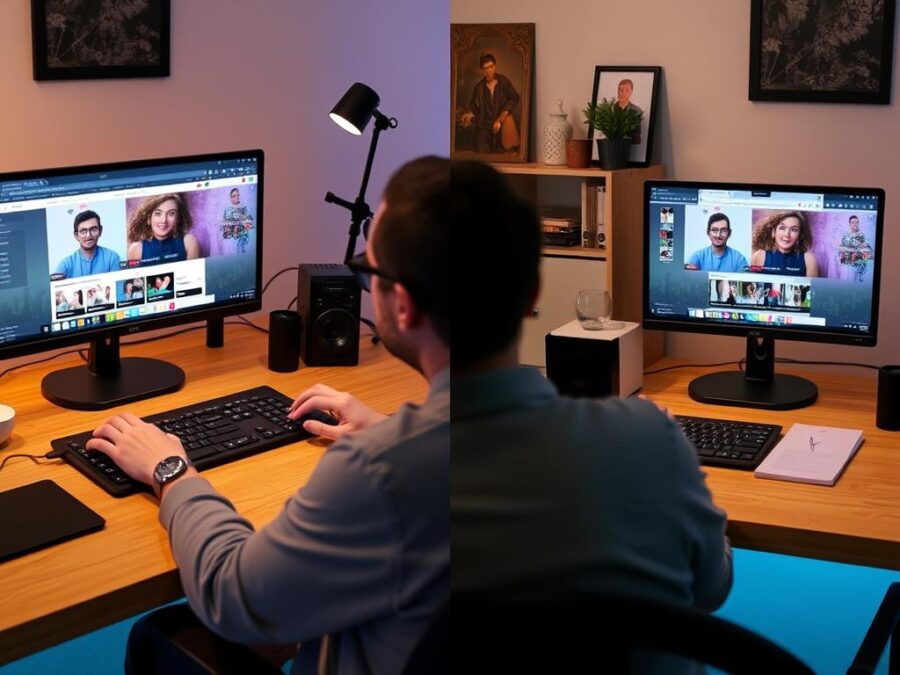 Content creator using Kling AI with November 2025 promo code