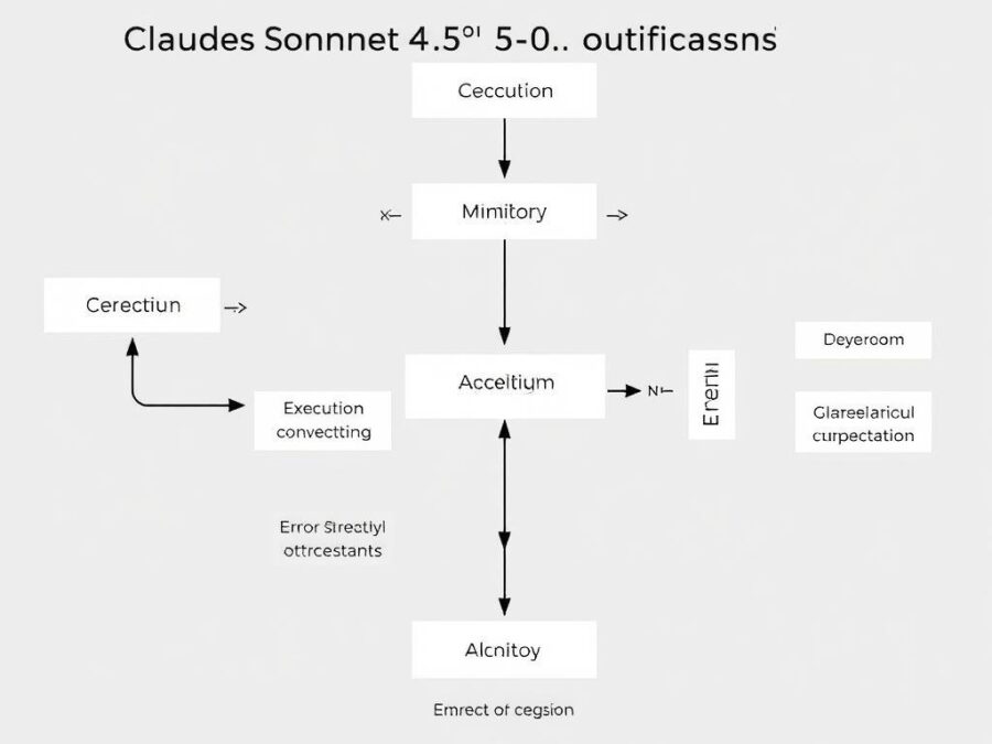 Diagram of Claude Sonnet 4.5 Autonomous Agent Upgrade self-correction mechanisms