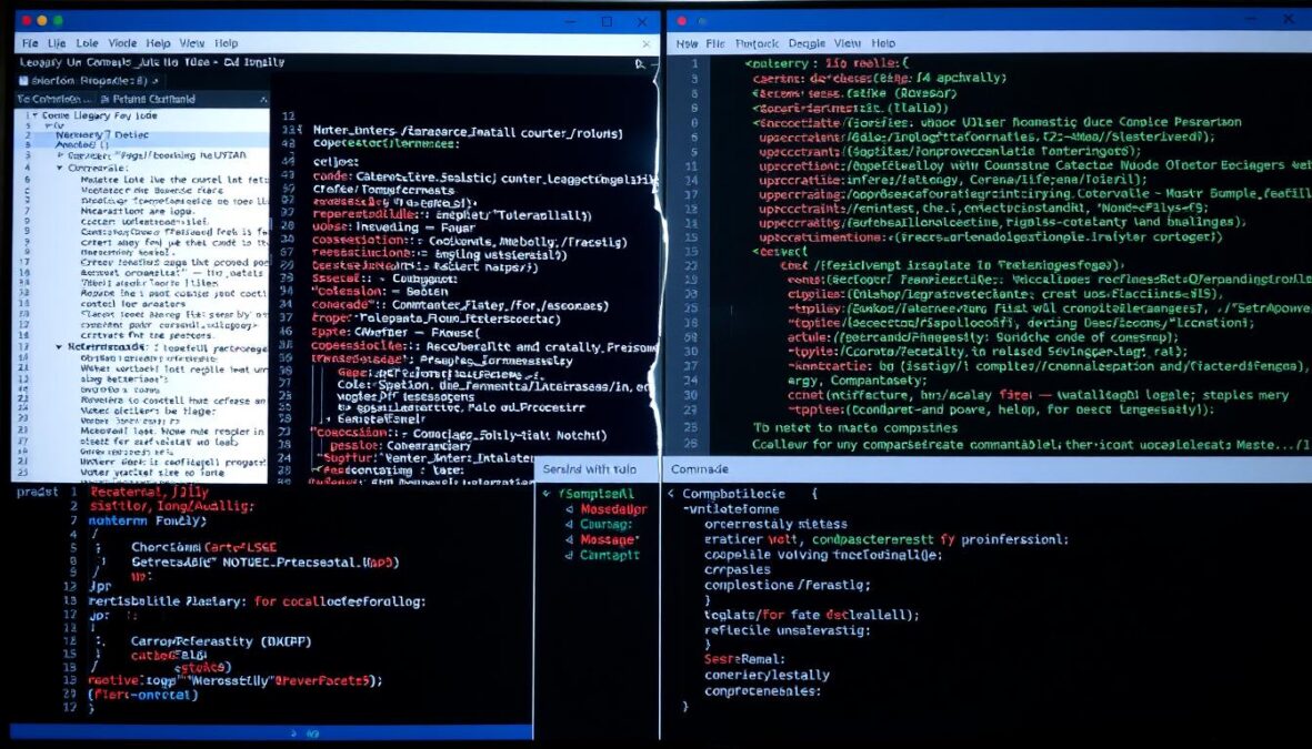 Jules AI analyzing and refactoring legacy code