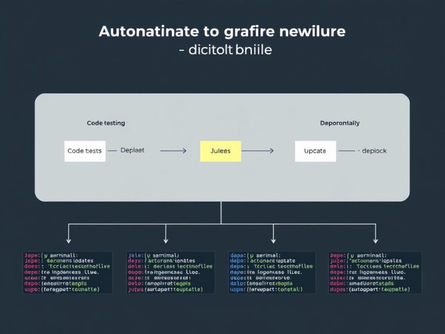 Jules AI automating DevOps tasks in CI/CD pipeline