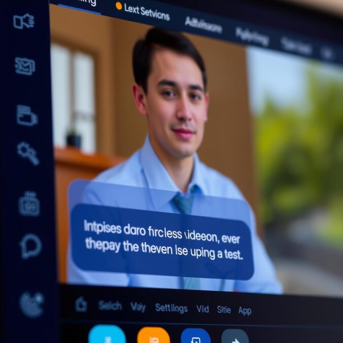 Kling AI text prompt being converted to video scene with November 2025 promo code
