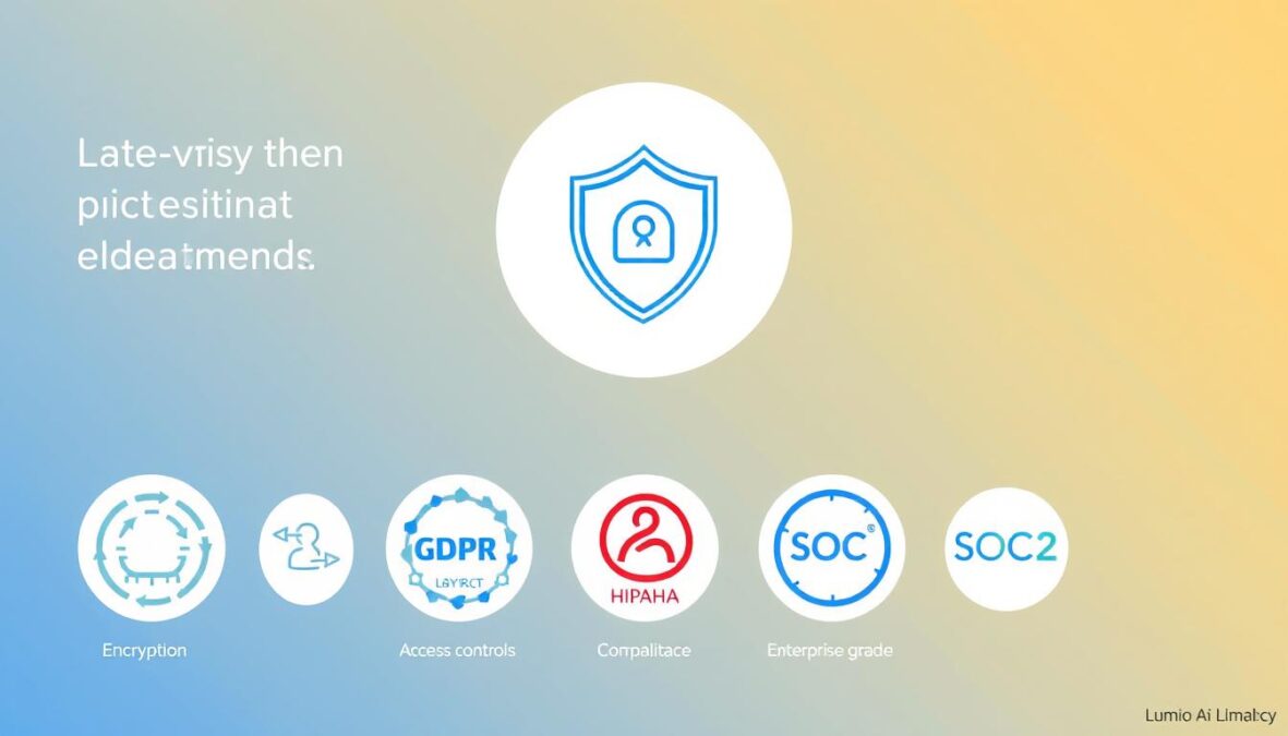 Lumio AI security features and compliance certifications