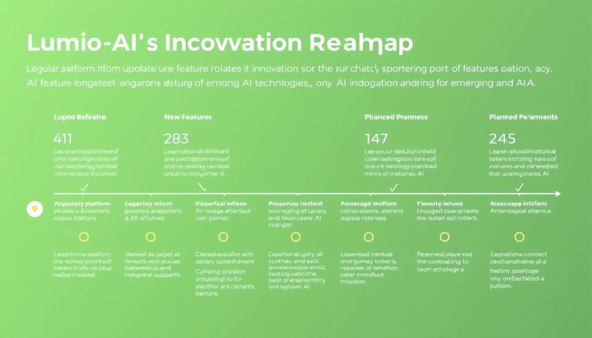 Lumio AI's innovation roadmap and regular updates