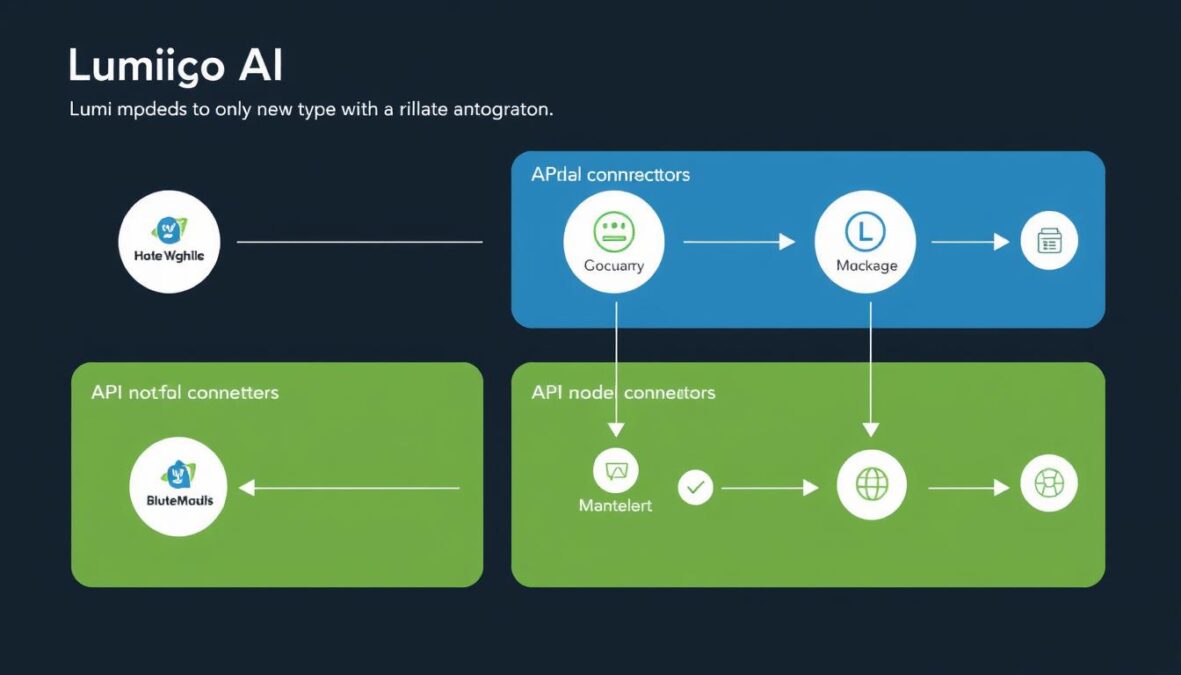 Lumio AI's model-agnostic architecture diagram