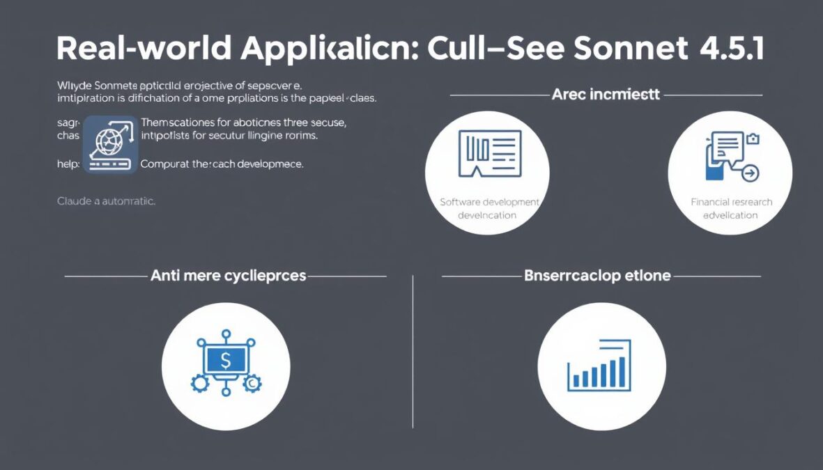 Real-world applications of Claude Sonnet 4.5 Autonomous Agent Upgrade across industries