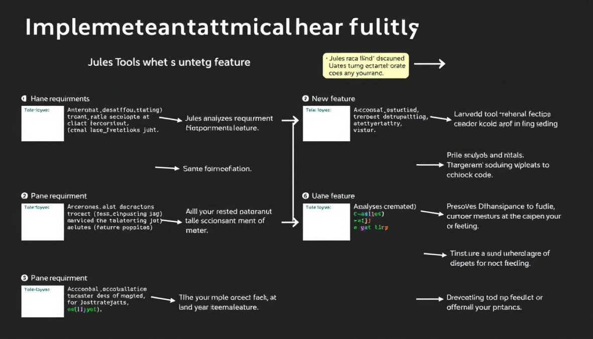 Step-by-step implementation of a feature using Jules Tools