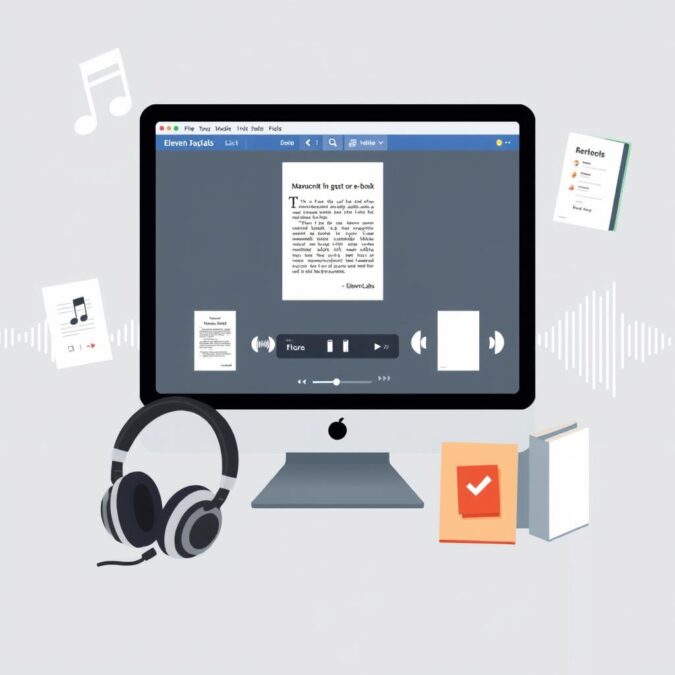 Audiobook production using ElevenLabs