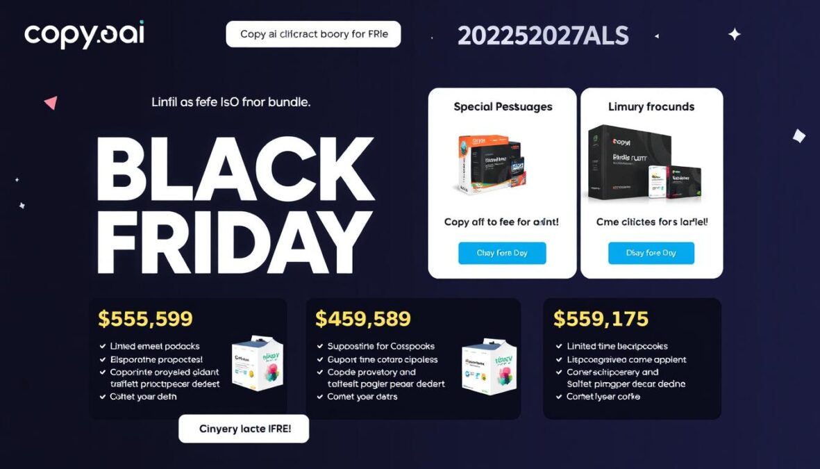 Copy.ai Black Friday 2025 bundle deals and special offers showcase