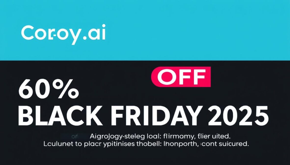 Copy.ai Black Friday 2025 promotional banner with 60% discount highlighted