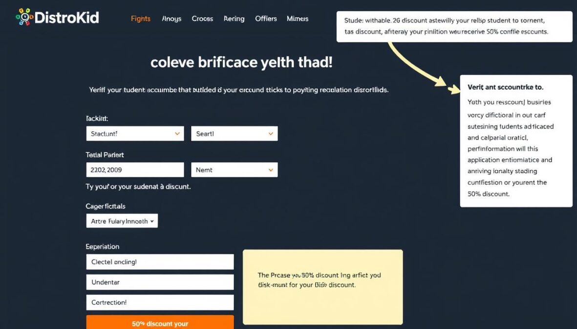DistroKid student discount 2025 verification page