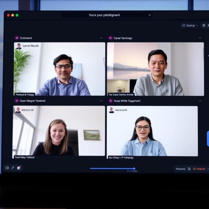 InVideo AI team collaboration features demonstration