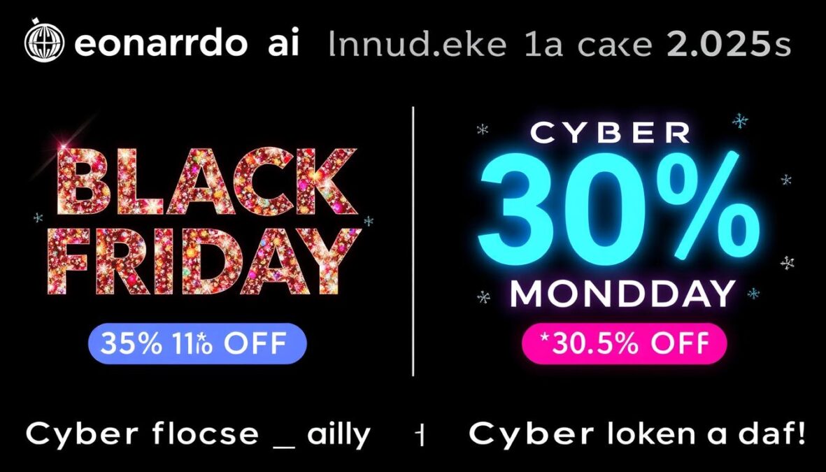 Leonardo.ai Black Friday and Cyber Monday deals November 2025