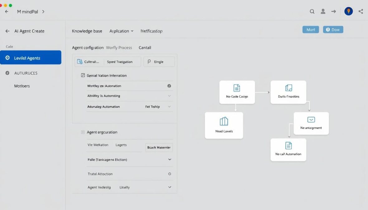 MindPal AI agent creation interface