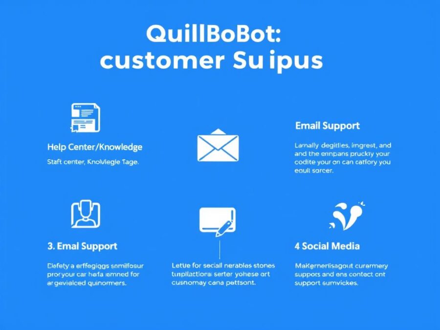 QuillBot customer support options for Black Friday assistance