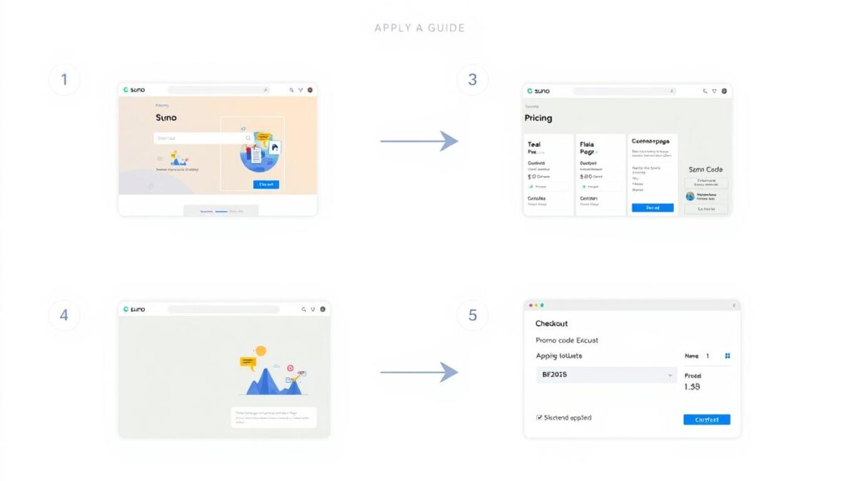 Step-by-step guide to applying Suno AI Black Friday 2025 promo code