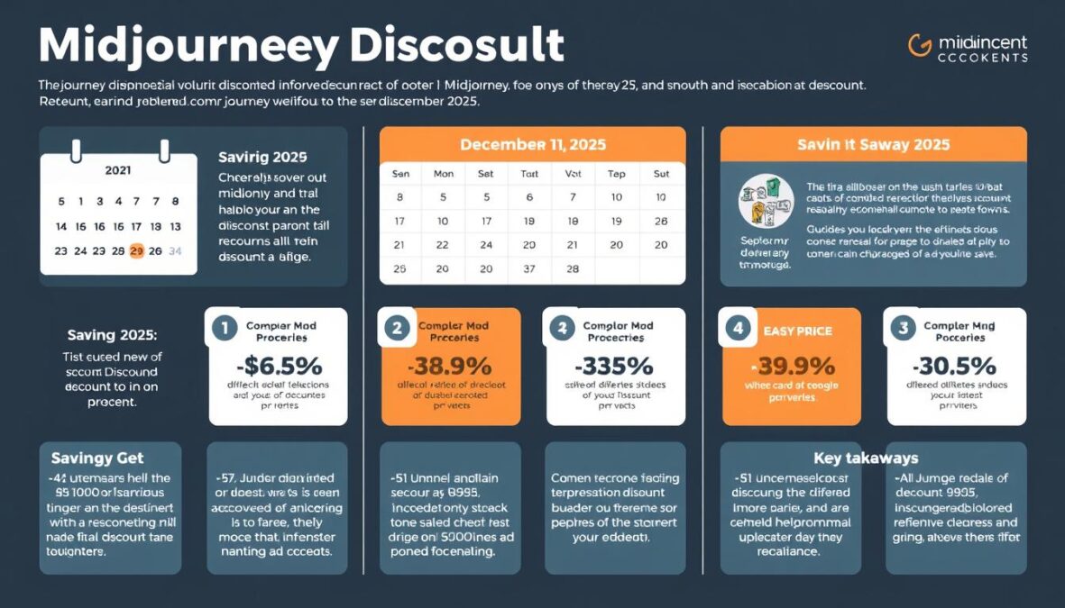 Summary of Midjourney discount strategies for December 2025