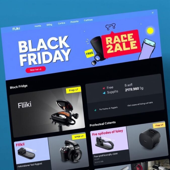 Tech deal websites featuring Fliki Black Friday 2025 promo codes