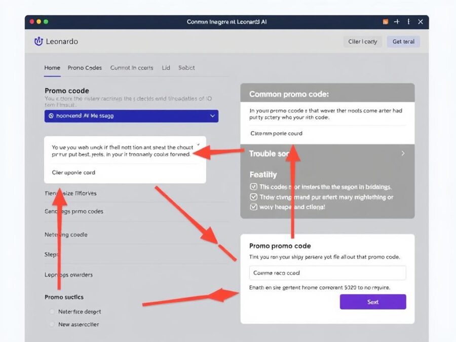 Troubleshooting Leonardo AI promo code December 2025 issues with visual guide