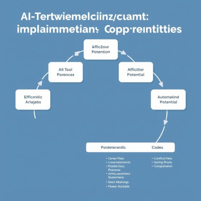 Workflow assessment diagram for AI tool implementation