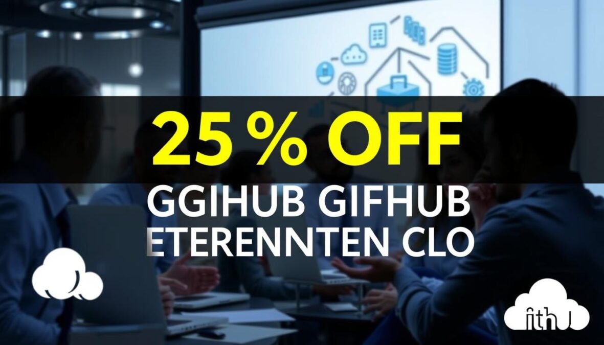 GitHub Enterprise Cloud 25% discount for organizations
