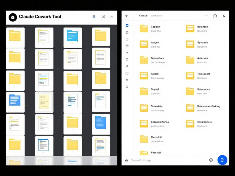 Claude Cowork Tool organizing and categorizing files