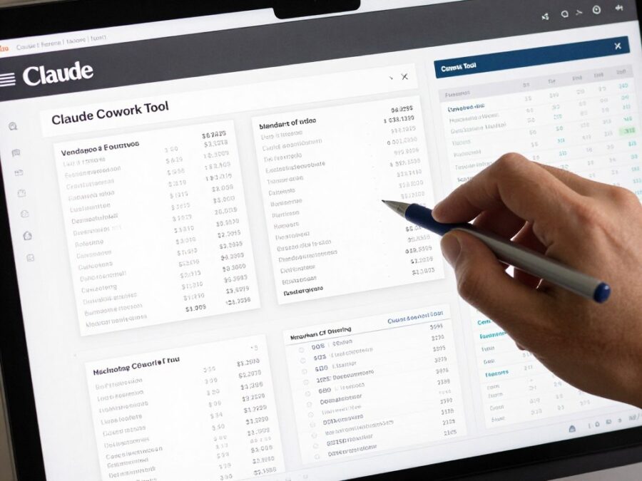 Claude Cowork Tool processing receipts into expense reports