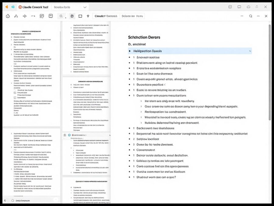 Claude Cowork Tool synthesizing meeting notes into a comprehensive document