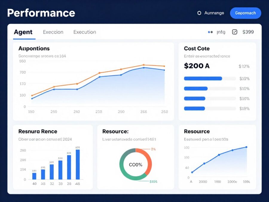 AI agent performance metrics and optimization