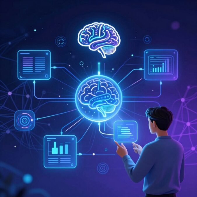 AI agent processing workflow in Activepieces