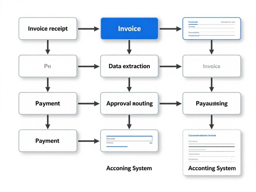 Automated invoice processing workflow