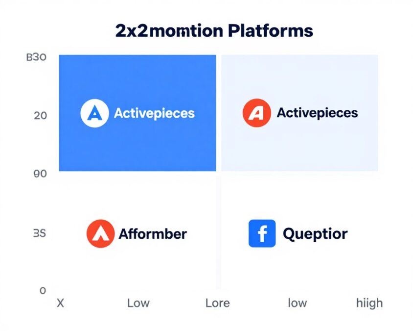 Automation platform market comparison matrix