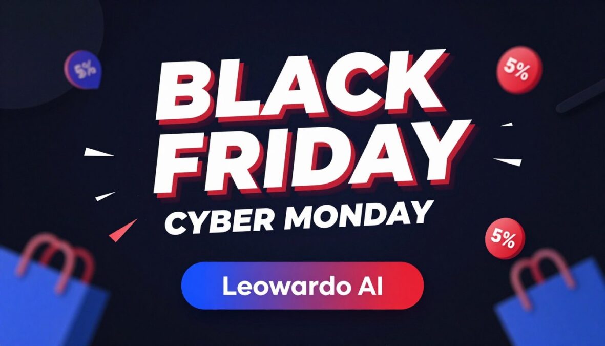 Black Friday and Cyber Monday deals for Leonardo AI showing historical discount trends