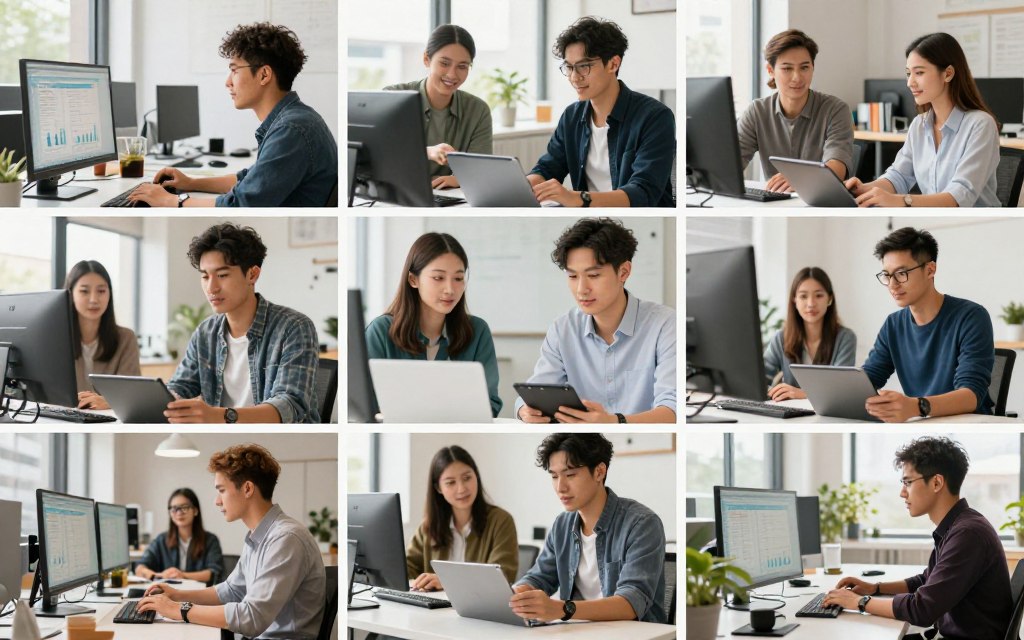 Diverse professionals using Godmode AI including marketers, entrepreneurs and content creators