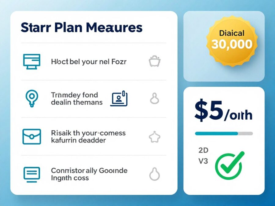 ElevenLabs Starter plan features and benefits visualization
