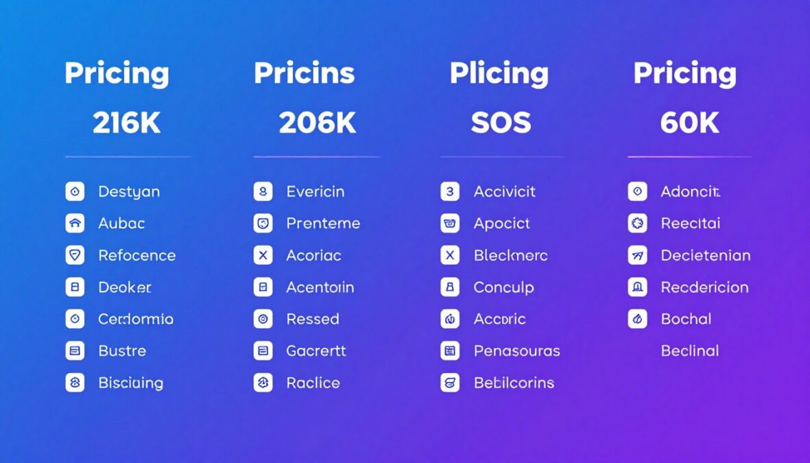 ElevenLabs pricing tiers comparison showing Free, Starter, Creator, and Pro plans