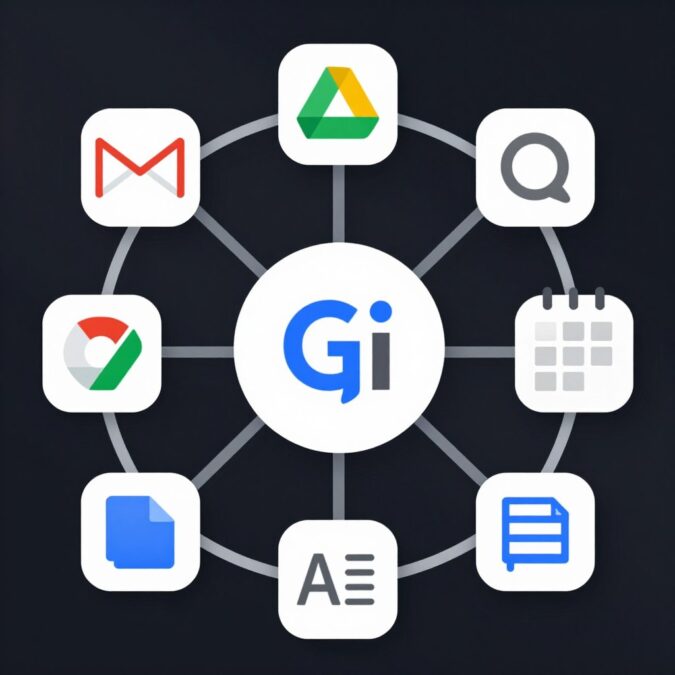 Google ecosystem integration benefits icon
