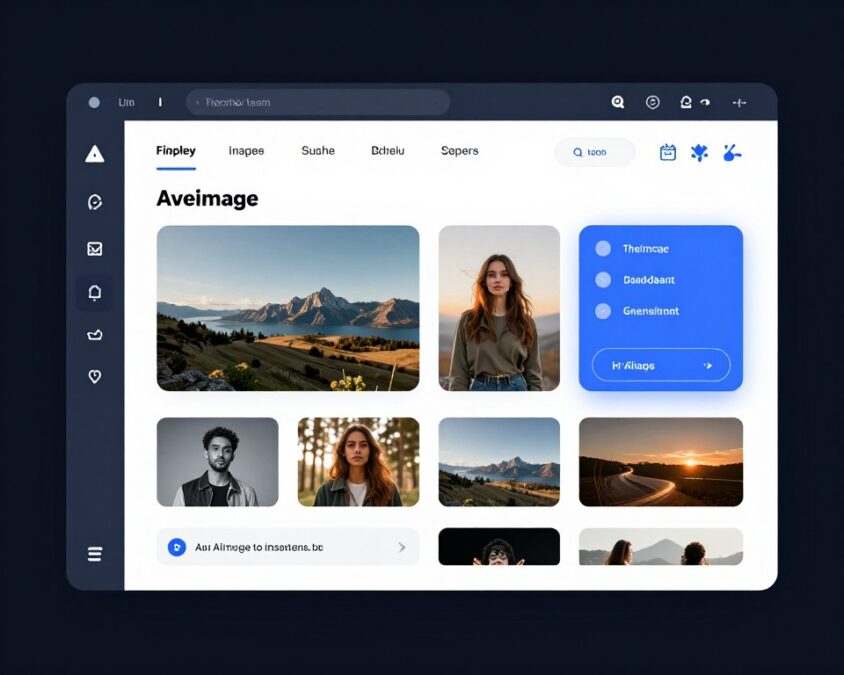 ImageGen AI showing AI image generation interface