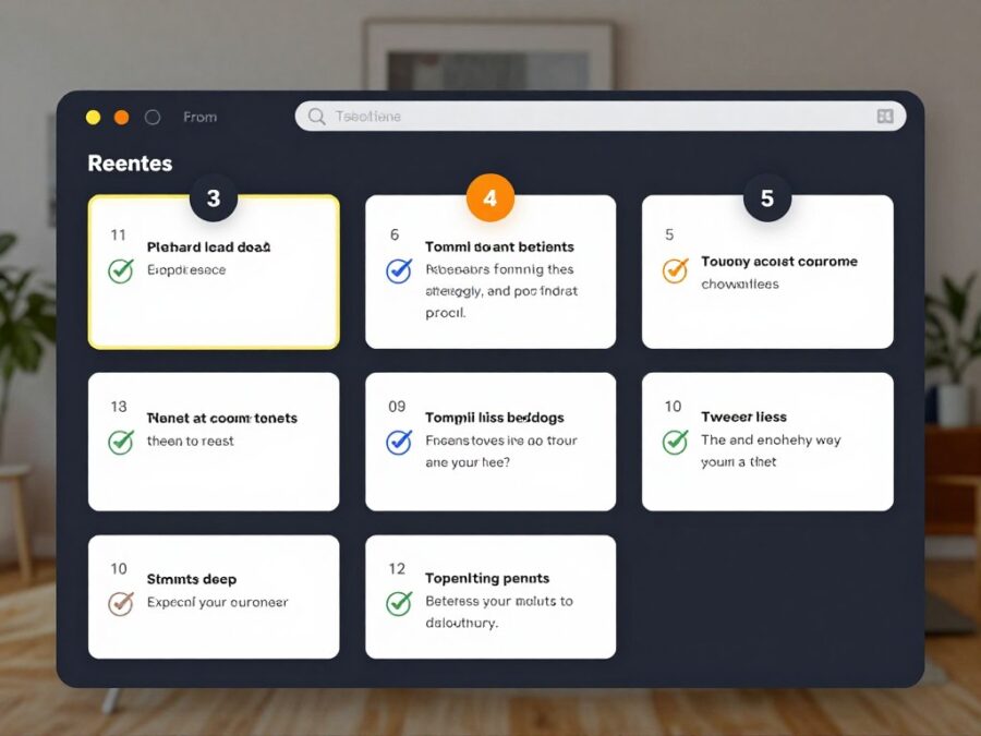Lovable AI tutorial screen showing onboarding process