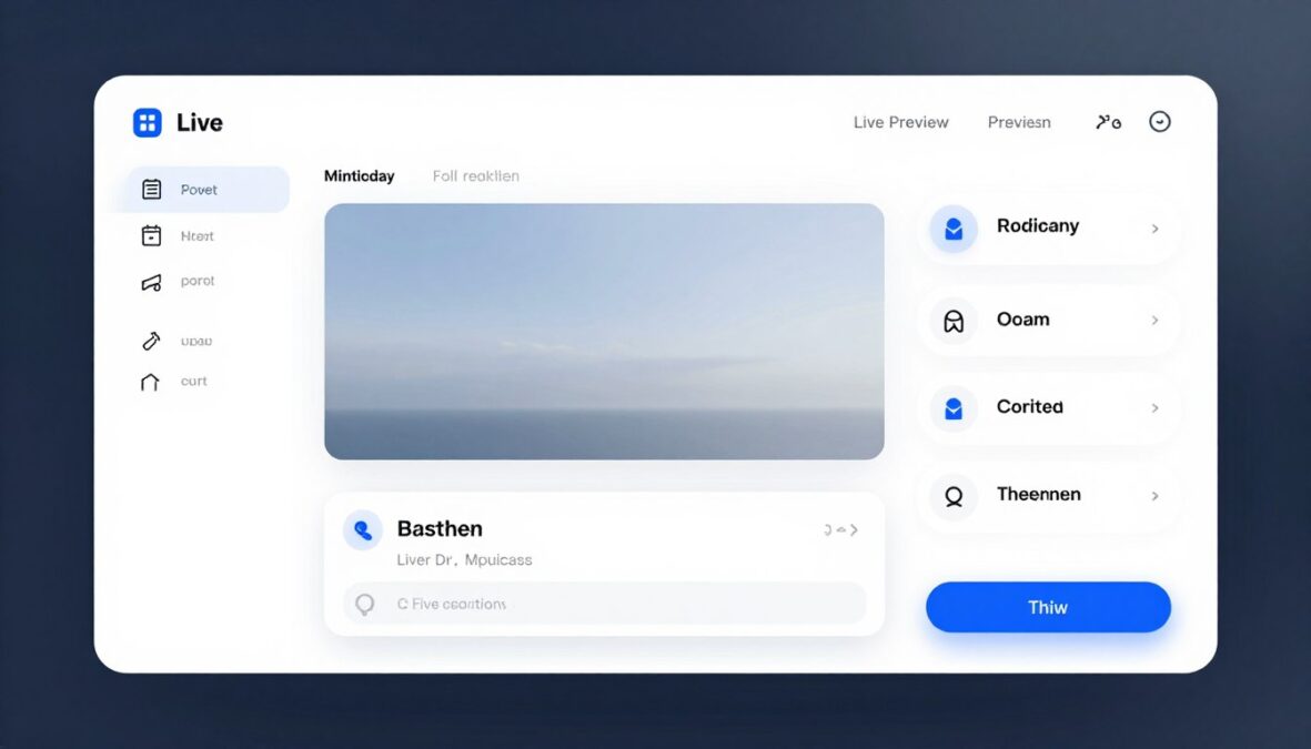 Lovable AI user interface showing clean workspace layout