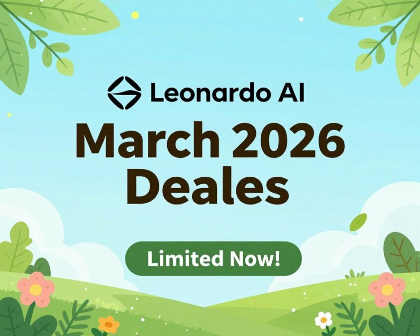 March 2026 special promotional offers for Leonardo AI subscribers