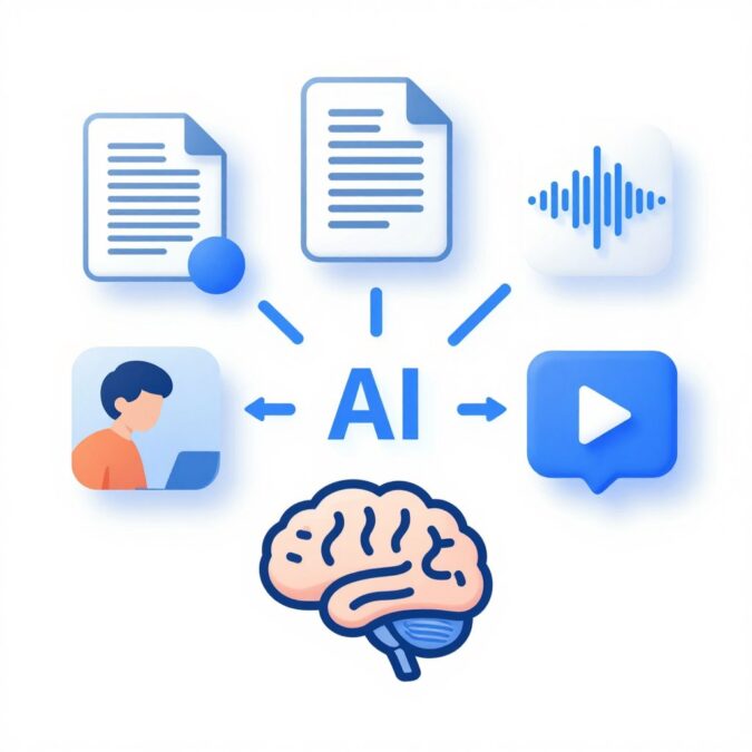 Multimodal AI capabilities icon