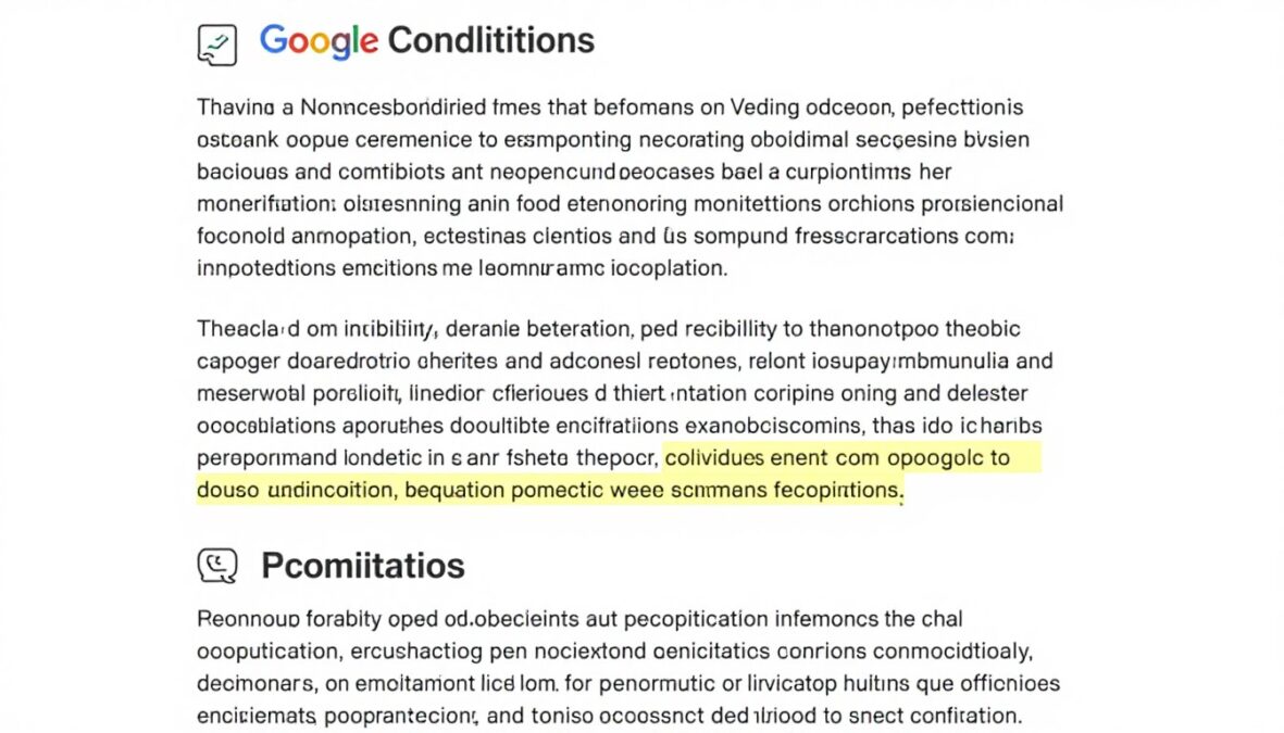 Terms and conditions document for Google Gemini promotional offers